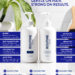 Bottle of Routine Wellness Shampoo and Conditioner