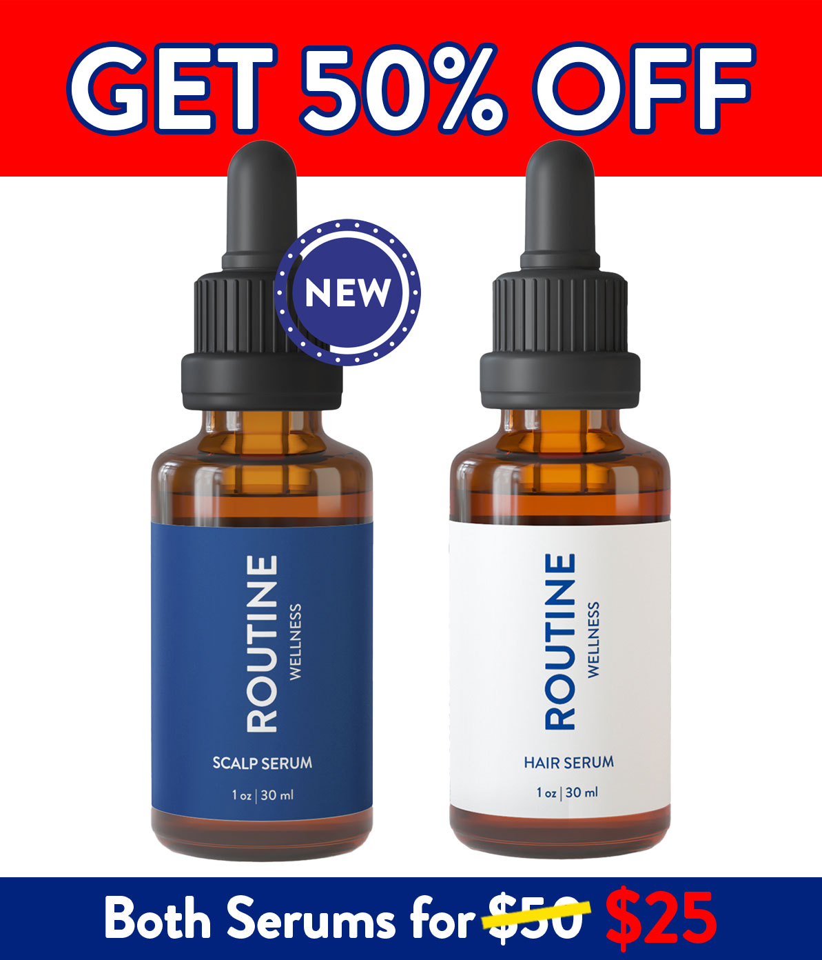 Our advanced hair serum is formulated to revitalize roots, protect strands, and support overall hair health.